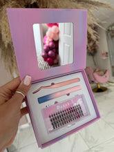 Load image into Gallery viewer, Eyelash individual clusters - wispy style.