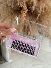 Load image into Gallery viewer, Eyelash individual clusters - wispy style.